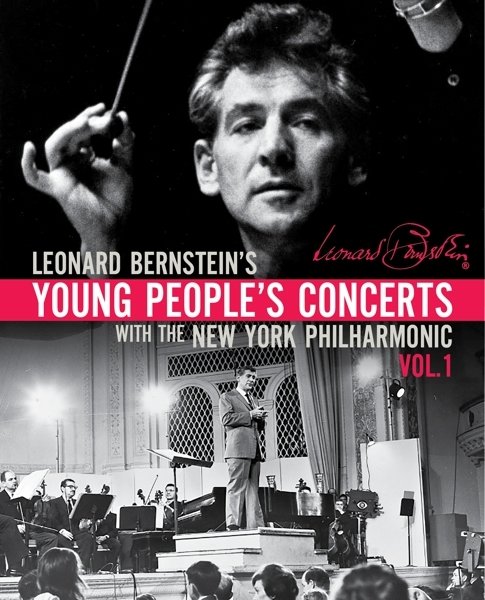 Leonard Bernstein's Young People's Concerts with the New York Philharmonic, 7 DVDs Vol.1