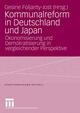 Kommunalreform in Deutschland und Japan