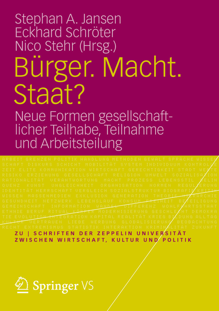 Bürger. Macht. Staat?