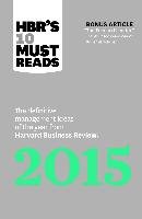 HBR's 10 Must Reads 2015