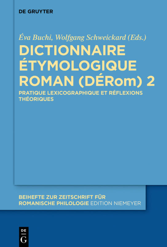 Dictionnaire Étymologique Roman (DÉRom) 2