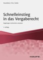 Schnelleinstieg in das Vergaberecht