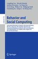 Behavior and Social Computing