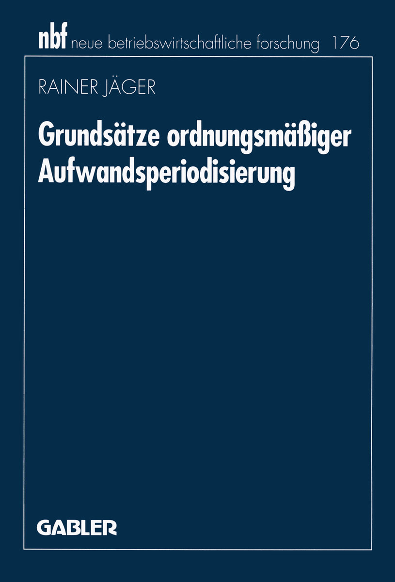 Grundsätze ordnungsmäßiger Aufwandsperiodisierung