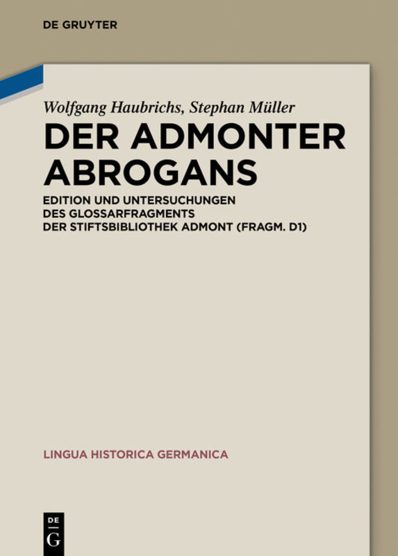 Der Admonter Abrogans