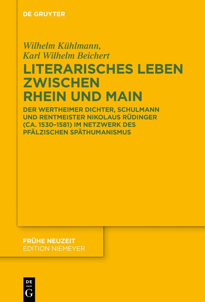 Literarisches Leben zwischen Rhein und Main