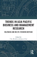 Trends in Asia Pacific Business and Management Research