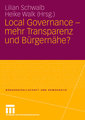 Local Governance - mehr Transparenz und Bürgernähe?