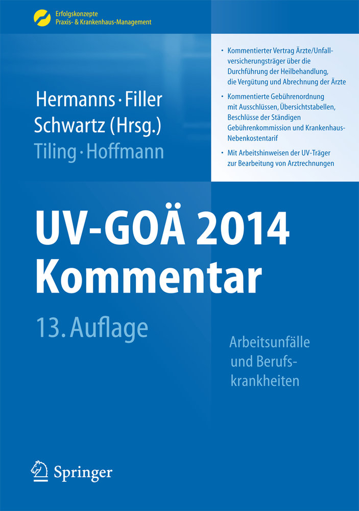 UV-GOÄ 2014 Kommentar