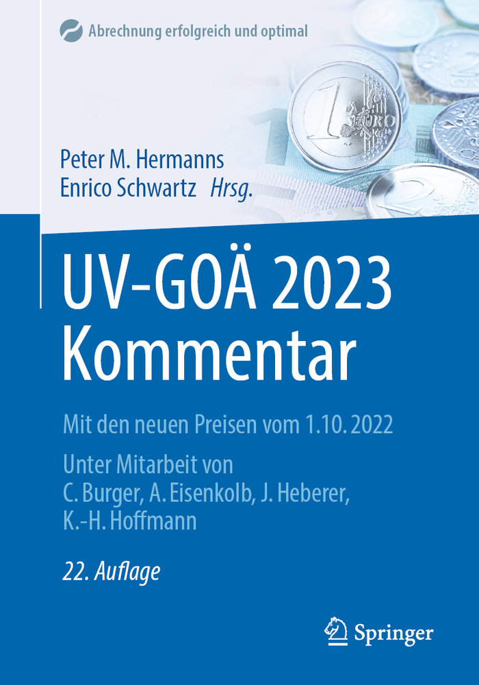 UV-GOÄ 2023 Kommentar