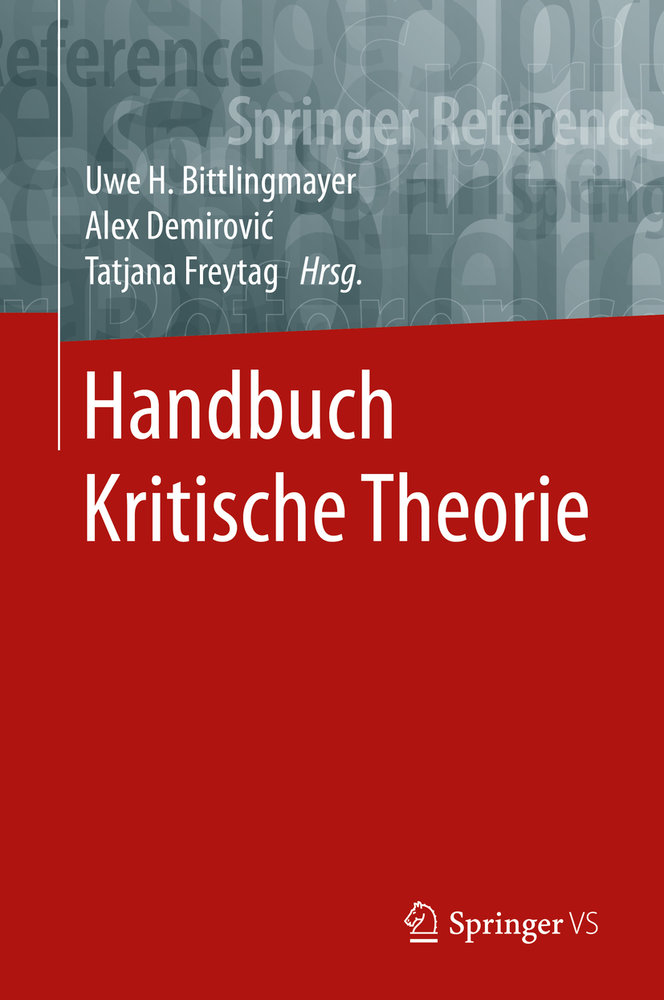 Handbuch Kritische Theorie