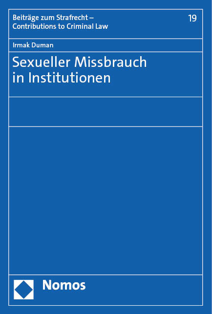 Sexueller Missbrauch in Institutionen