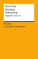 Meaning / Bedeutung  (Englisch/Deutsch)