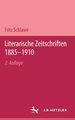 Literarische Zeitschriften 1885-1910