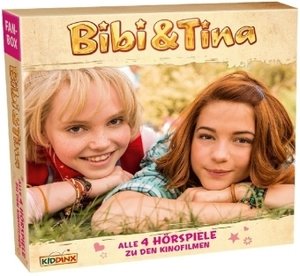 Bibi & Tina - Die Kinofilm-Fanbox, 4 Audio-CDs