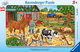 Ravensburger Kinderpuzzle - 06035 Glückliches Bauernhofleben - Rahmenpuzzle für Kinder ab 3 Jahren, mit 15 Teilen