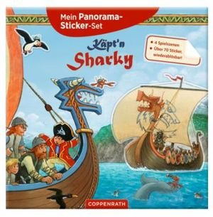 Käpt'n Sharky - Mein Panorama-Sticker-Set