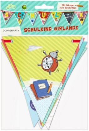 Schulkind-Girlande