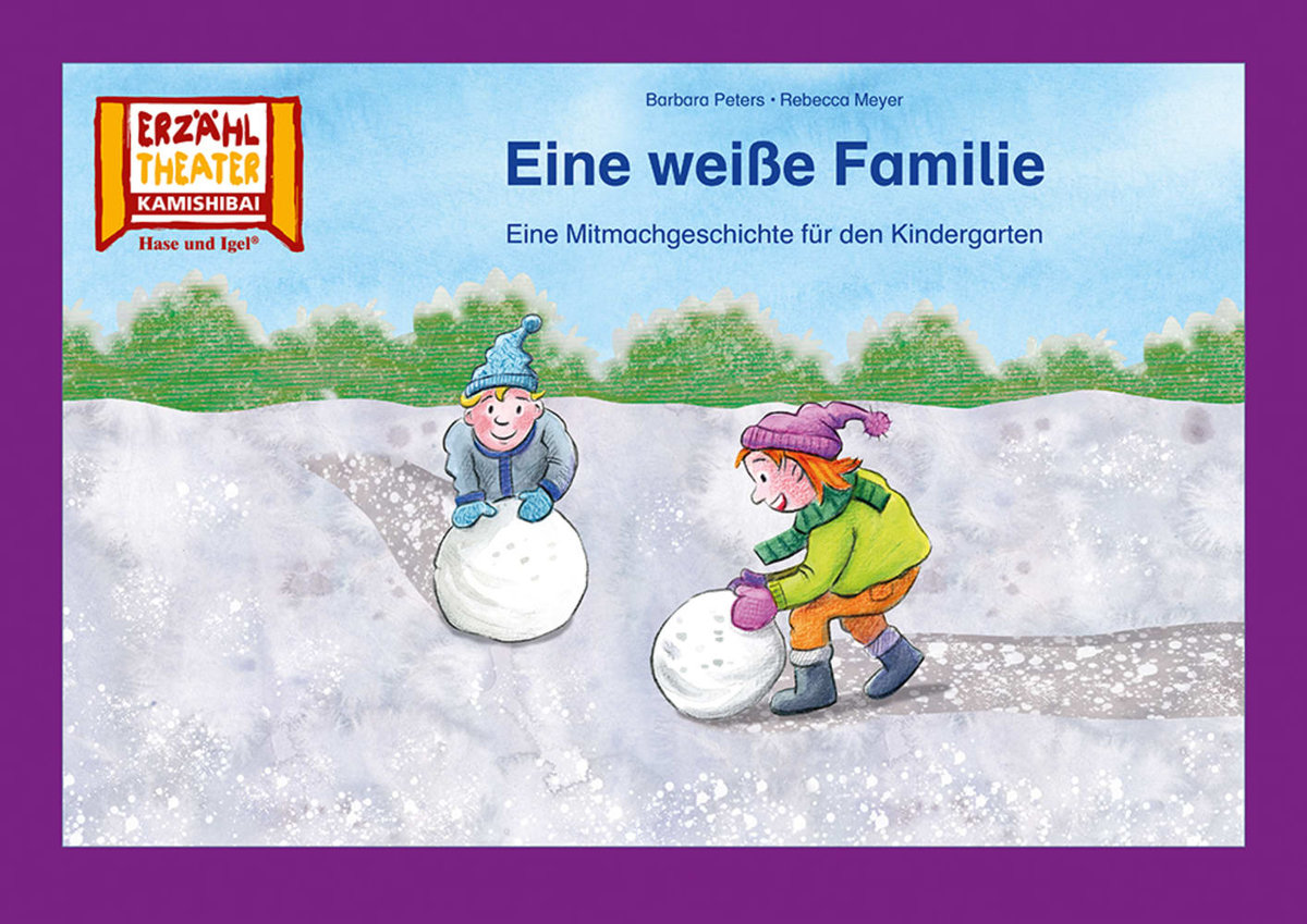 Eine weiße Familie / Kamishibai Bildkarten