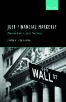 Just Financial Markets?: Finance in a Just Society