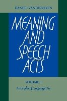 Meaning and Speech Acts