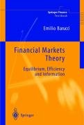 Financial Markets Theory