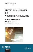 Miettes philosophiques