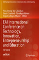 EAI International Conference on Technology, Innovation, Entrepreneurship and Education