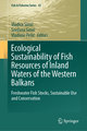 Ecological Sustainability of Fish Resources of Inland Waters of the Western Balkans