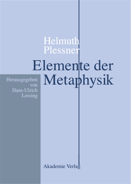 Elemente der Metaphysik