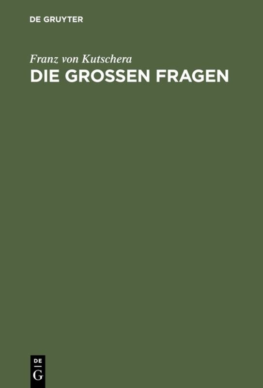 Die großen Fragen