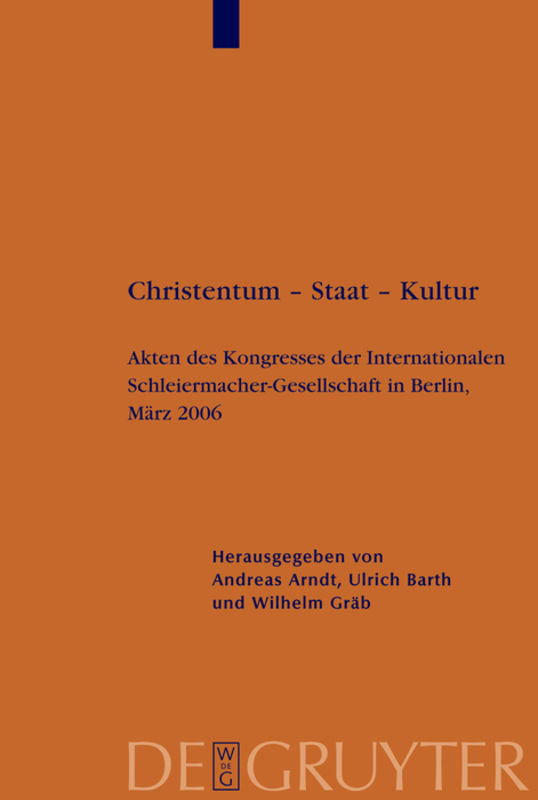 Christentum - Staat - Kultur