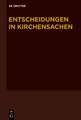 1.1.2018-30.6.2018 - Entscheidungen in Kirchensachen seit 1946