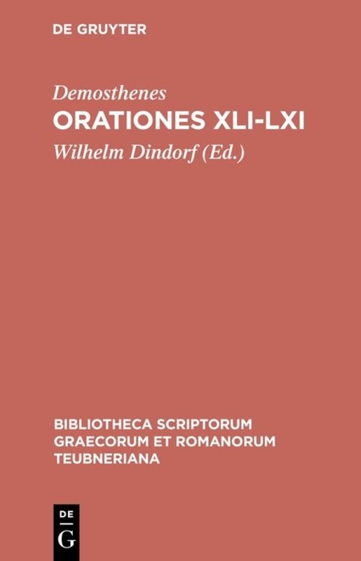 Orationes XLI-LXI