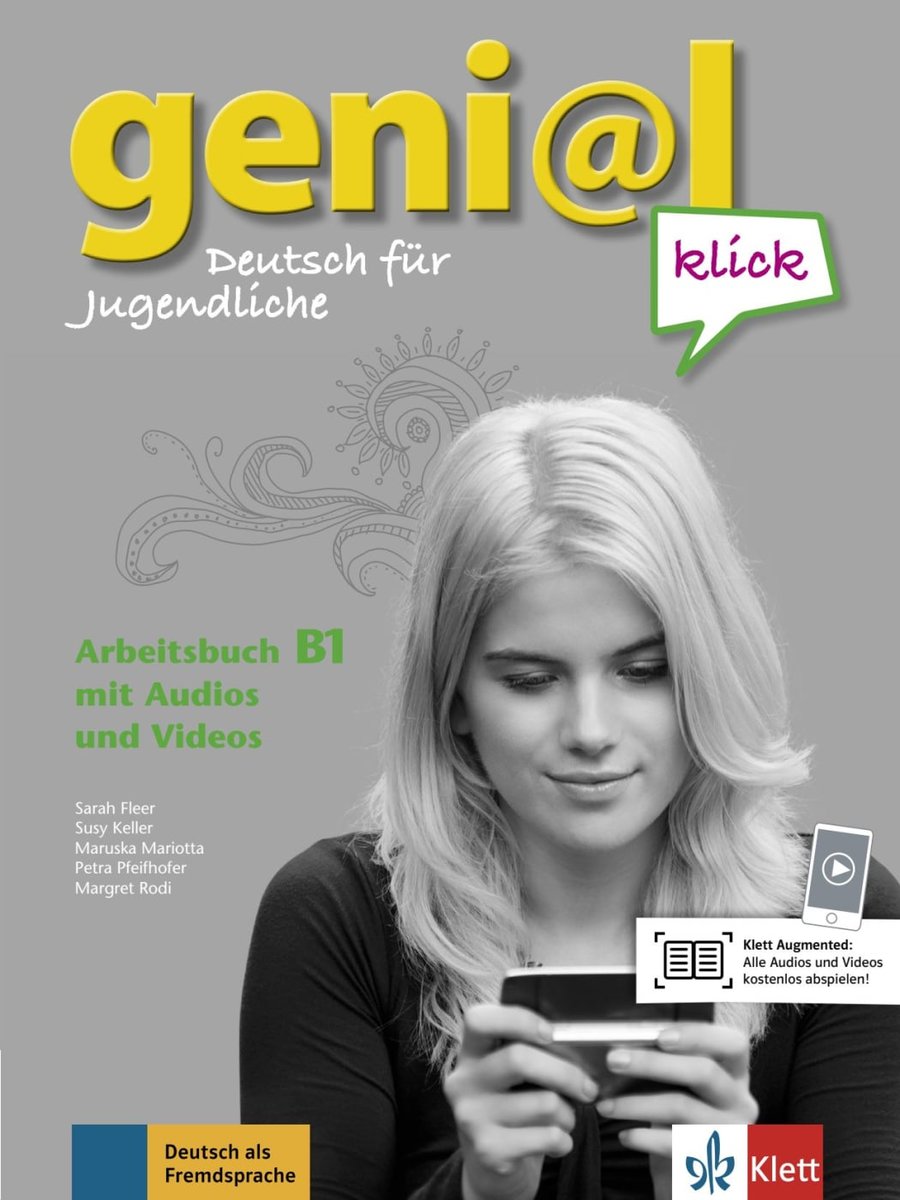 geni@l klick B1 Arbeitsbuch, m. 2 Audio-CDs - geni@l klick