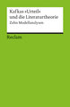 Kafkas ¯Urteil® und die Literaturtheorie. Zehn Modellanalysen