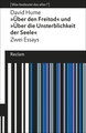 ¯Über den Freitod® und ¯Über die Unsterblichkeit der Seele®. Zwei Essays. [Was bedeutet das alles?]