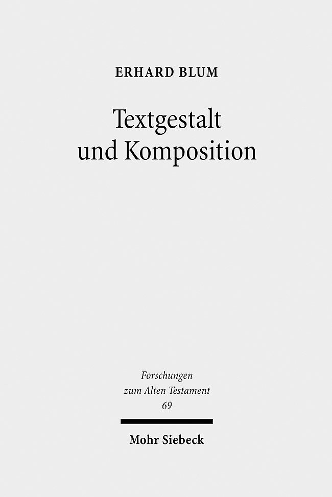 Textgestalt und Komposition