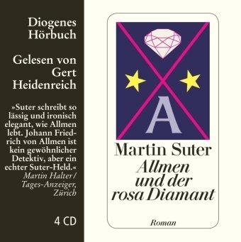 Allmen und der rosa Diamant, 4 Audio-CDs