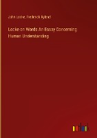 Locke on Words An Essay Concerning Human Understanding