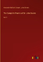 The Complete Poems of Sir John Davies