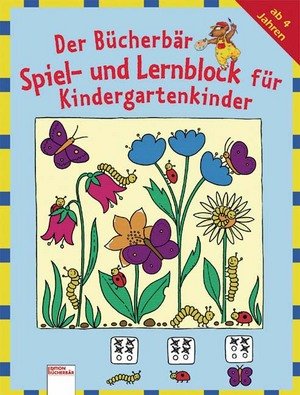 Der Bücherbär Spiel- und Lernblock für Kindergartenkinder