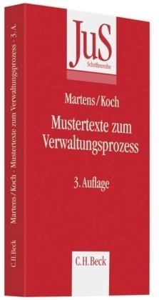 Mustertexte zum Verwaltungsprozess