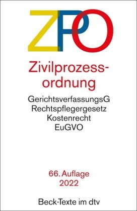 Zivilprozessordnung ZPO