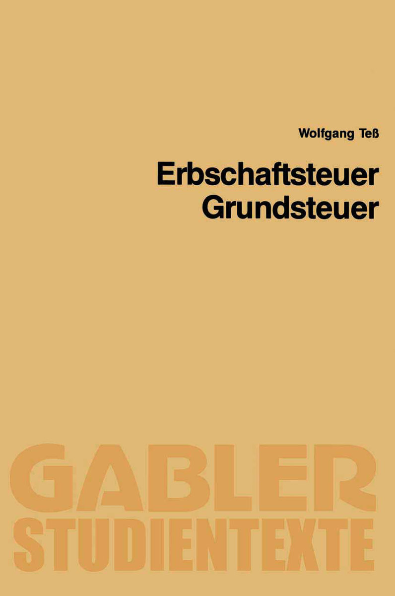 Erbschaftsteuer, Grundsteuer