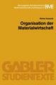 Organisation der Materialwirtschaft