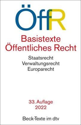 Basistexte Öffentliches Recht ÖffR