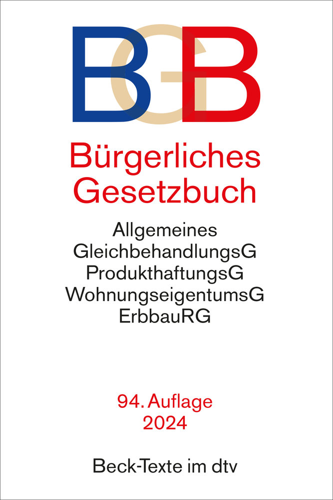 Bürgerliches Gesetzbuch BGB