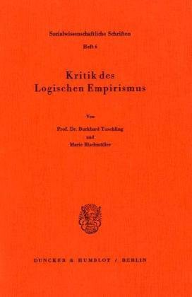 Kritik des Logischen Empirismus.