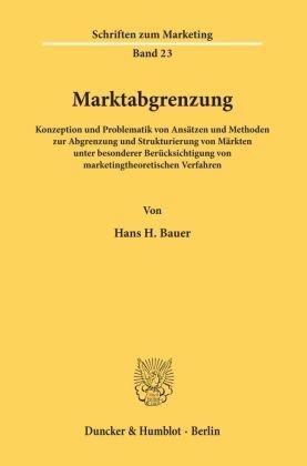 Marktabgrenzung.